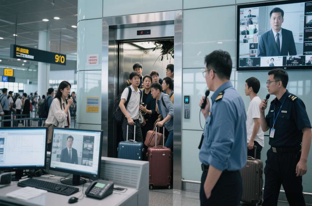 科苑隆電梯五方對講系統(tǒng)：機場垂直交通的安全守護(hù)者