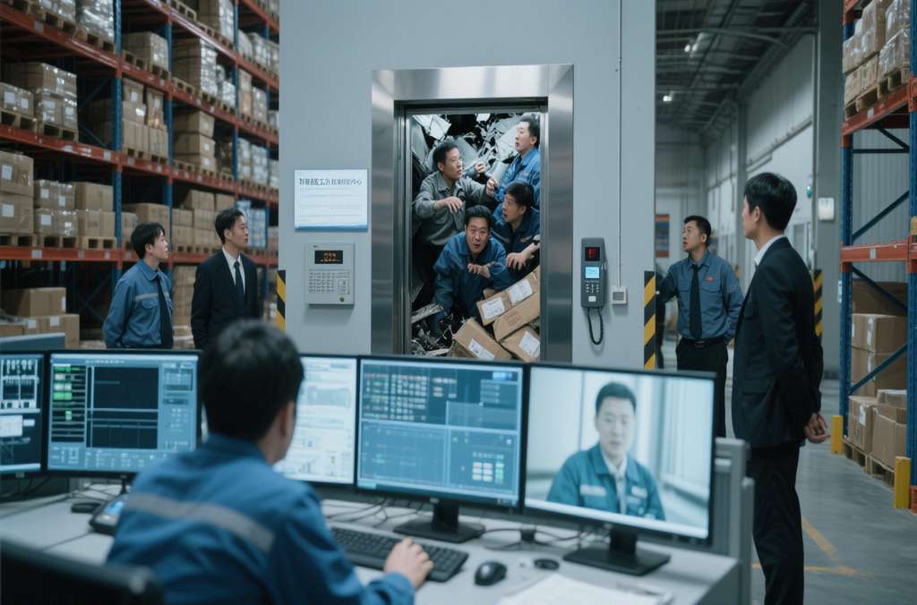 科苑隆電梯五方對講系統(tǒng)：物流貨運安全高效的守護(hù)者